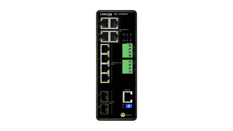 LANCOM IGS-3510XUP Administreret L3 2.5G Ethernet (100/1000/2500) Strøm over Ethernet (PoE) Sort