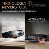 Shark PowerDetect NeverTouch Pro 2-in-1 Saug Sort, Stenfarve