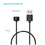 FIXED FIXDW-989 oplader til mobil enhed SmartWatch Sort USB Indendørs