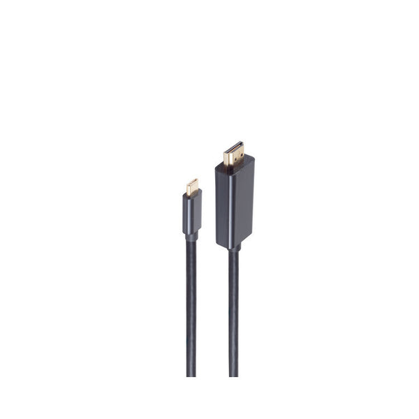 shiverpeaks BS10-57025 videokabel adapter 1 m HDMI Type A (Standard) USB Type-C Sort