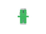 Lanberg FA-SCAP-SS01-2501-TR fiber adapter SC/APC 1 stk Grøn
