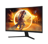 AOC G4 CQ32G4VE computerskærm 80 cm (31.5") 2560 x 1440 pixel Quad HD LCD Sort, Grå