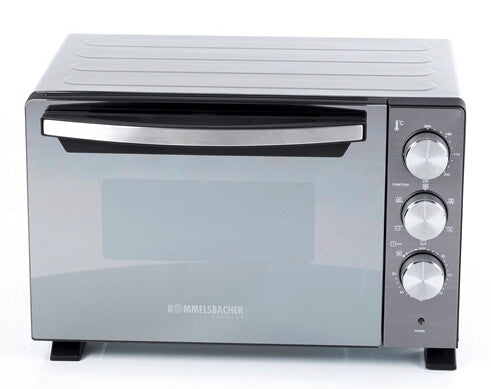 Rommelsbacher BGS 1400 toaster ovn 22 L Sort, Sølv Grill