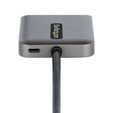 StarTech.com MST14DP122HD videokabel adapter 0,3 m DisplayPort 2 x HDMI Sort, Grå