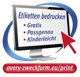 Avery 6122 Hvid