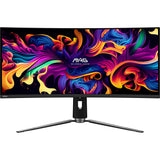 MSI MAG 341CQP QD-OLED computerskærm 86,4 cm (34") 3440 x 1440 pixel UltraWide Quad HD Sort