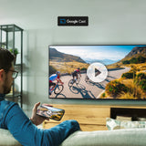 Thomson Q70 Series Smart MiniLED TV 55; Google TV; 3840 x 2160 (4K UHD), 1500000:1, LED, 144 Hz, DVB-T/T2/C/S/S2, HDR10, Wi-Fi, Bluetooth, LAN, HDMI 4 (2.1), USB 2 (2.0) + 1 (3.0), Central Stand, Black 139,7 cm (55") 4K Ultra HD Smart TV Sort 1000 cd/m²