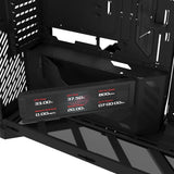 ASUS ROG CRONOX GR801 CURVE TG ARGB BLACK Midi Tower Sort