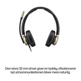 HP Poly Mission 825 Stereo USB Wired Headset
