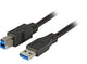 EFB Elektronik K5236.1 USB-kabel USB 3.2 Gen 1 (3.1 Gen 1) 1 m USB A USB B 5 Gbit/sek. Sort