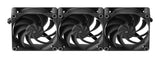 HAVN HVN-FS-H1230-02-TRI Computerkølesystem Computerkabinet Ventilator 12 cm Sort 3 stk