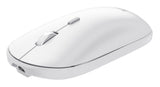 Trust Lyra tastatur Mus inkluderet Kontor RF trådløs + Bluetooth QWERTZ Tysk Hvid