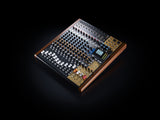 Tascam MODEL 16 audio mixer 16 kanaler 20 - 30000 Hz Sort, Guld, Træ