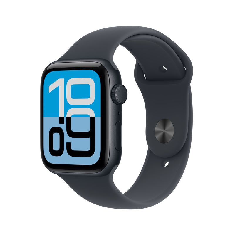 Apple Watch SE (3nd generation) OLED 44 mm Digital 368 x 448 pixel Berøringsskærm Sort Wi-Fi GPS (satellit)