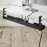 StarTech.com CALB-DESK-CABLE-TRAY kabelorganisator Skrivebord Kabelbakke Sort 1 stk