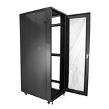 StarTech.com RK4236BKB stativ 42U Fritstående reol Sort