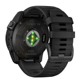 Garmin fēnix 7X Pro 3,56 cm (1.4") MIP 51 mm Digital 280 x 280 pixel Berøringsskærm Sort Wi-Fi GPS (satellit)