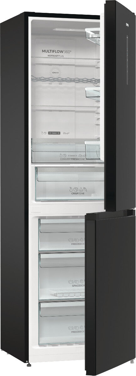 Gorenje NRK6192ABK4 Fritstående 300 L Sort