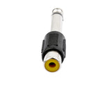 Prokord AUDIO-0007 kabel kønsskifter 6.3 mm RCA Sort