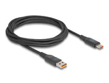 DeLOCK 88137 USB-kabel USB 2.0 1,2 m USB A/USB C USB C 0,48 Gbit/sek. 140 W Sort