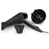 Remington PROLuxe Midnight Edition hårtørrer 2400 W Sort, Guld