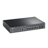 TP-Link JetStream TL-SG3210 netværksswitch Administreret L2/L3 Gigabit Ethernet (10/100/1000) 1U Sort