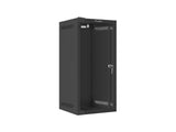 Lanberg WF10-2312-10B stativ 12U Vægmonteret stativ Sort