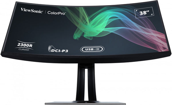 Viewsonic VP3881A computerskærm 96,5 cm (38") 3840 x 1600 pixel Quad HD+ LED Sort