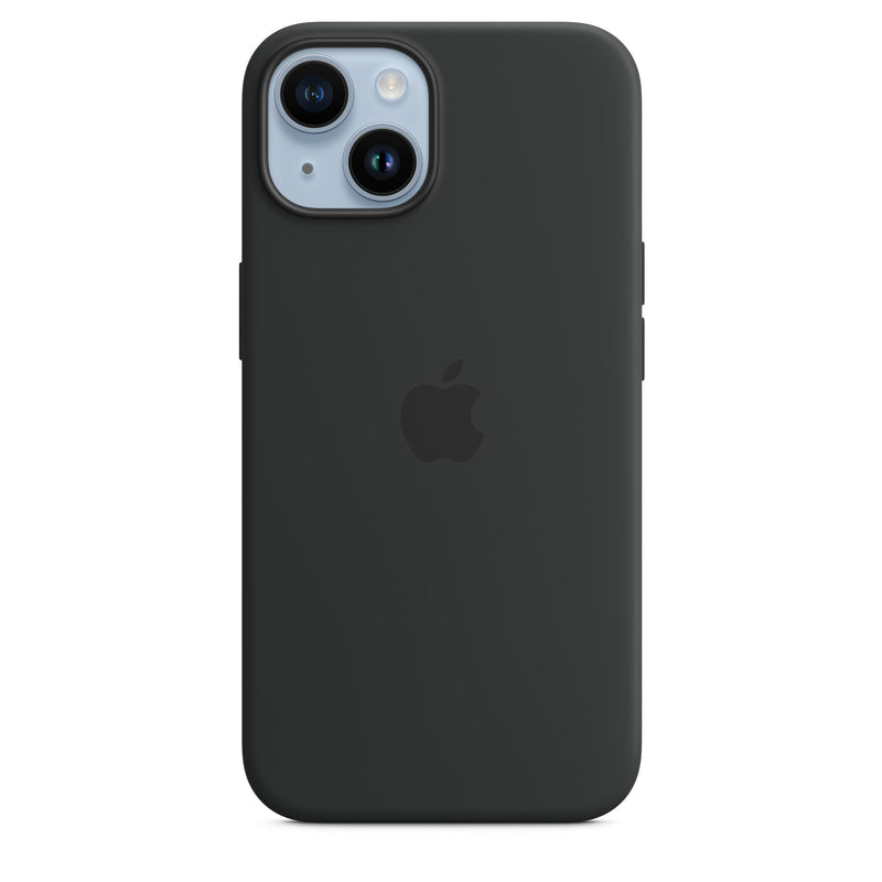 Apple Silikone-etui med MagSafe til iPhone 14 – midnat