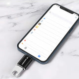 Wozinsky 5907769378959 kabel kønsskifter USB-A Lightning Sort
