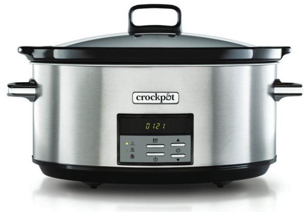 Crock-Pot CSC063X gryde 7,5 L 320 W Sort, Rustfrit stål
