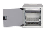 Digitus DN-49100-SET stativ 6U Vægmonteret stativ Grå