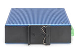 Digitus DN-651156 netværksswitch Administreret L2 Gigabit Ethernet (10/100/1000) Sort, Blå