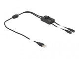 DeLOCK 86797 el-ledning Sort 1 m USB A