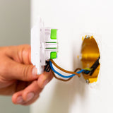 Shelly Wall Switch 1 lyskontakt Sort