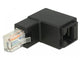 DeLOCK 86424 kabel kønsskifter RJ-45 Sort