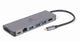 Gembird A-CM-COMBO5-05 interface hub USB 3.2 Gen 1 (3.1 Gen 1) Type-C 5000 Mbit/s Grå
