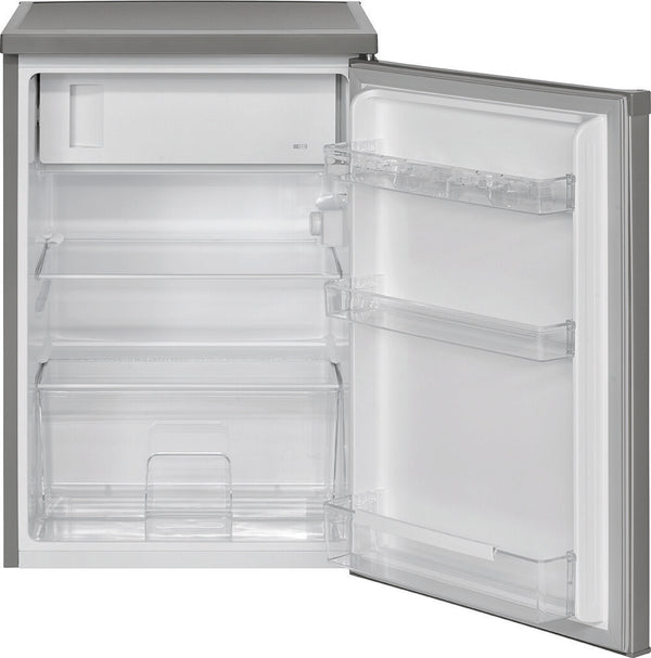 Bomann KS 2184 kombi-køleskab Fritstående 120 L Rustfrit stål