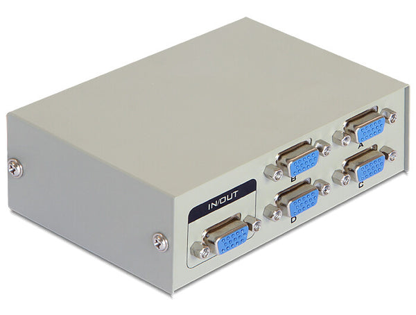 DeLOCK 87635 seriel switchboks Ledningsført