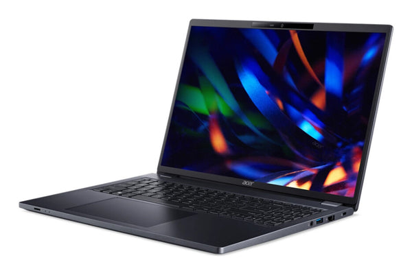 Acer TravelMate P4 TMP416-52-TCO-753L Intel® Core™ i7 i7-1355U Laptop 40,6 cm (16") WUXGA 16 GB DDR4-SDRAM 512 GB SSD Wi-Fi 6E (802.11ax) Windows 11 Pro Tysk Blå