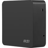 MSI Cubi AI 8M-008BEU USFF Sort 8645HS AMD SoC 5 GHz Indbyggede højttaler(e)