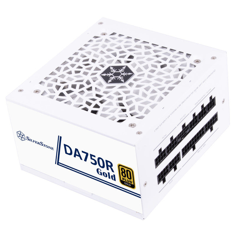 Silverstone DA750R Gold enhed til strømforsyning 750 W 24-pin ATX ATX Hvid