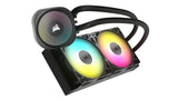 Corsair Nautilus 240 RS ARGB Liquid Processor Alt-i-en væskekøler Sort 1 stk