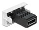 DeLOCK 81305 stikkontakt Sort