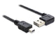 DeLOCK 5m USB 2.0 A - miniUSB m/m USB-kabel USB A Mini-USB A Sort