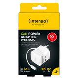 Intenso 7806520 strømadapter og vekselret Indendørs 65 W Sort