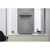 Whirlpool AKR 749/1 IX Semi indbygget (træk ud) Grå 304 m³/t