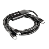 CLUB3D CAC-1527 USB-kabel 1,83 m USB C 2 x USB C 100 W Sort