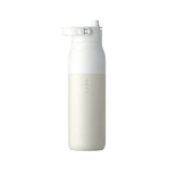 LARQ PureVis 2 Dagligt forbrug, Fitness, Vandring, Sport 1000 ml Rustfrit stål Beige, Hvid