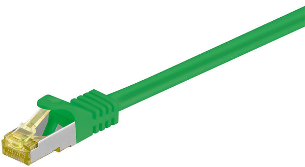 Goobay 91649 netværkskabel Grøn 15 m Cat7 S/FTP (S-STP)